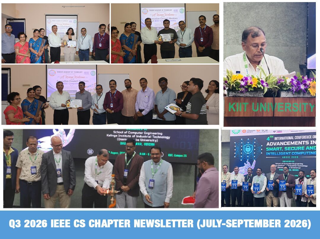 Q3 2026 IEEE CS Chapter newsletter