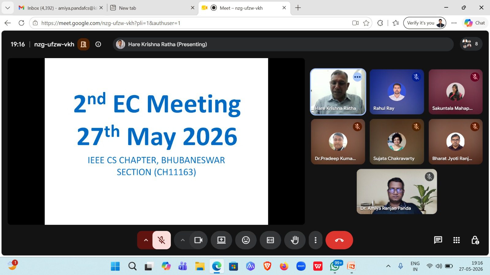 EC Meeting