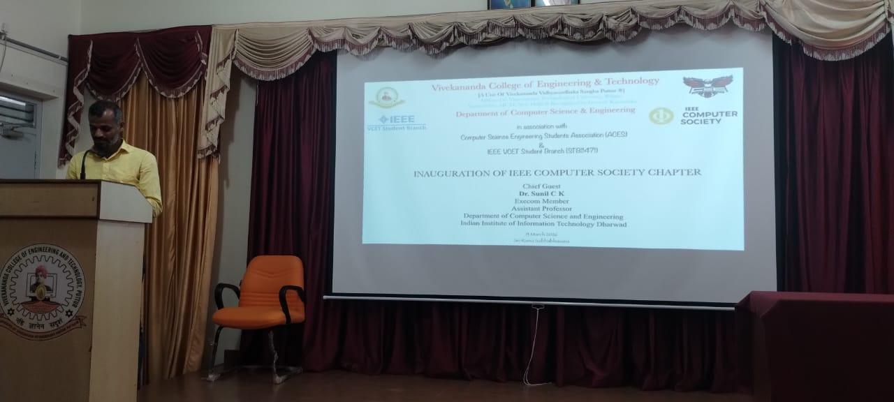 Student CS Chapter Inauguration