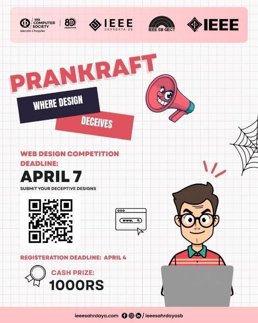 PRANKRAFT 2026 — poster